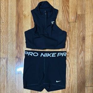 Nike Black Sports Set